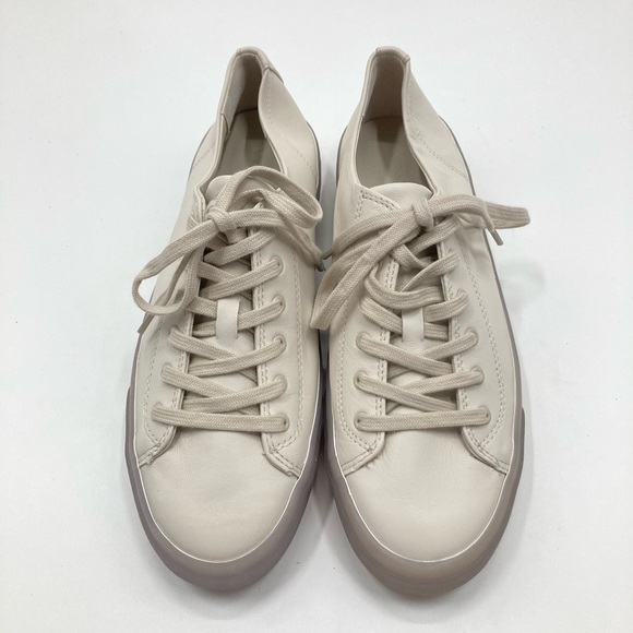 Vince heaton white platform sneakers size 8.5 - Picture 2 of 9
